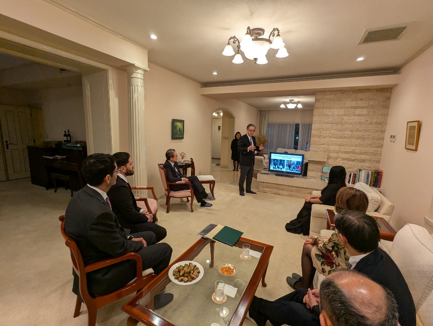 Certificate Award Ceremony for the Medical Programme for Invited Medical Specialists at the Residence of the Ambassador of the Hashemite Kingdom of Jordan