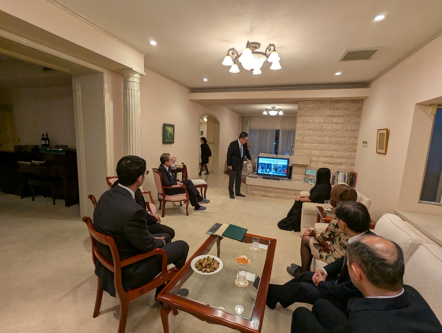 Certificate Award Ceremony for the Medical Programme for Invited Medical Specialists at the Residence of the Ambassador of the Hashemite Kingdom of Jordan