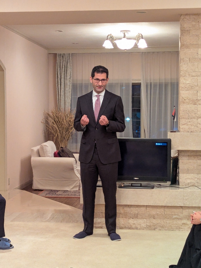 Certificate Award Ceremony for the Medical Programme for Invited Medical Specialists at the Residence of the Ambassador of the Hashemite Kingdom of Jordan