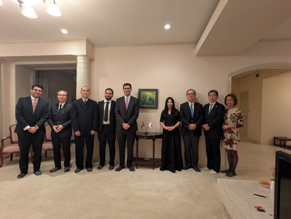 Certificate Award Ceremony for the Medical Programme for Invited Medical Specialists at the Residence of the Ambassador of the Hashemite Kingdom of Jordan